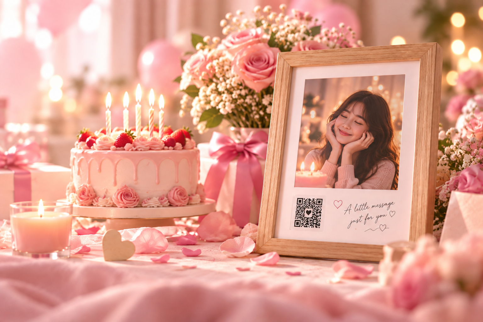 Personalized birthday photo frame gift
